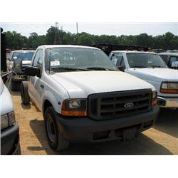 1999 FORD F250 S/A CAB & CHASSIS