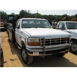 1995 FORD F450 FLATBED MECHANICS TRUCK