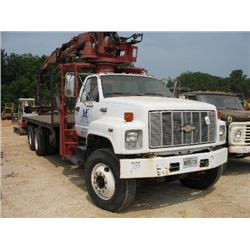 1992 CHEVROLET KODIAK WITH PRENTICE LOADER