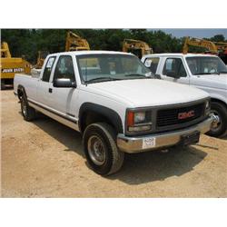 1998 GMC 2500 4X4 EXTENDED CAB PICKUP