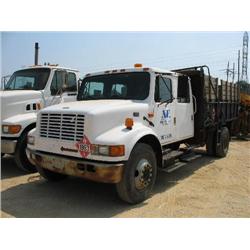 1995 INTERNATIONAL 4700 CREW CAB S/A DUMP SERVICE TRUCK