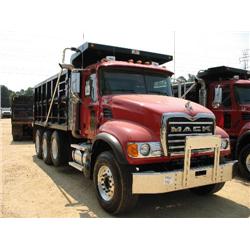 2007 MACK CV713 GRANITE TRI-AXLE DUMP