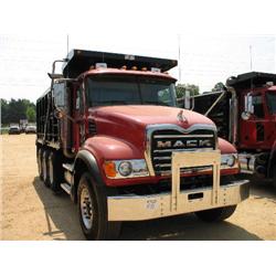 2007 MACK CV713 GRANITE TRI-AXLE DUMP