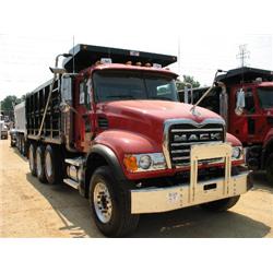 2007 MACK CV713 GRANITE TRI-AXLE DUMP