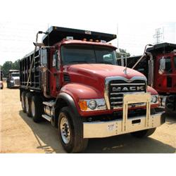 2007 MACK CV713 GRANITE TRI-AXLE DUMP