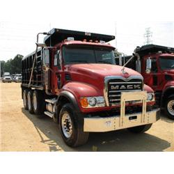 2007 MACK CV713 GRANITE TRI-AXLE DUMP