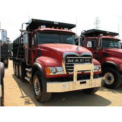 2007 MACK CV713 GRANITE TRI-AXLE DUMP