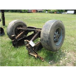 TRUCK FRONT AXLE W/TIRES