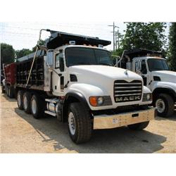 2005 MACK CV713 GRANITE TRI-AXLE DUMP