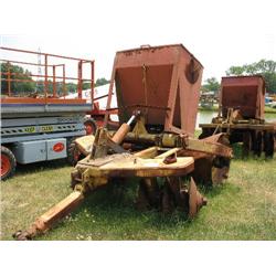 BEDDING PLOW W/FERTILIZER HOPPER