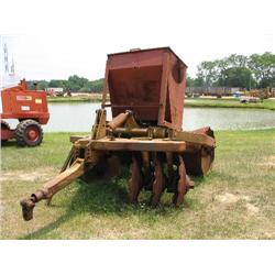 BEDDING PLOW W/FERTILIZER HOPPER