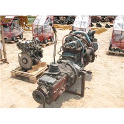 IHC DT466 DIESEL W/TRANSMISSION