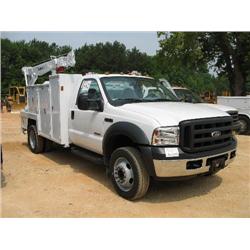 (UNUSED) 2006 FORD F550 SUPER DUTY SERVICE TRUCK