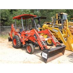 KUBOTA B21 4X4 LOADER BACKHOE