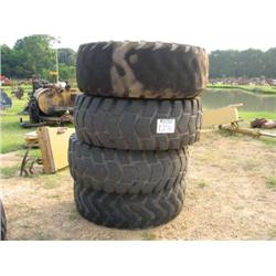 (1) LOT 4 20.5-25 TIRES