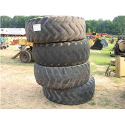 (1) LOT 4 20.5-25 TIRES