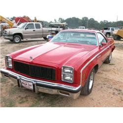 1977 CHEVROLET EL CAMINO CLASSIC