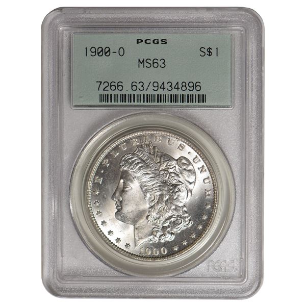 1900-O $1 Morgan Silver Dollar PCGS MS63