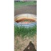 Image 1 : 54 INCH GALVINIZED ROUND WATER TROUGH