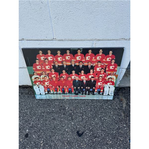 Calgary Flames while hanging  88–89