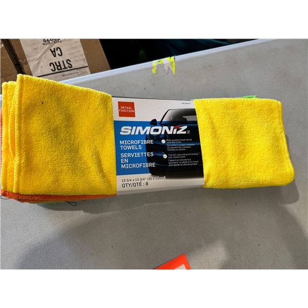 Simoniz microfiber towels