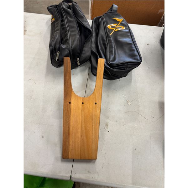 Bootjack and shoe bags