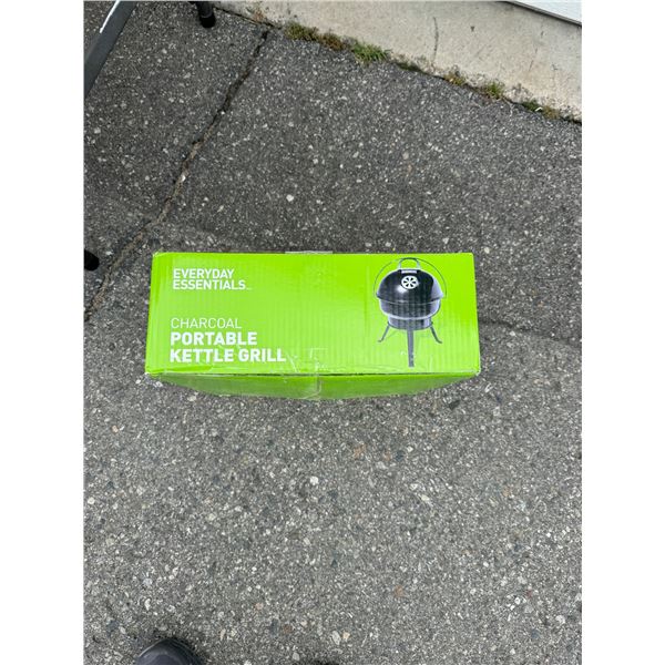 New portable kettle grill charcoal
