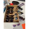 Image 1 : Assorted sunglasses and cases