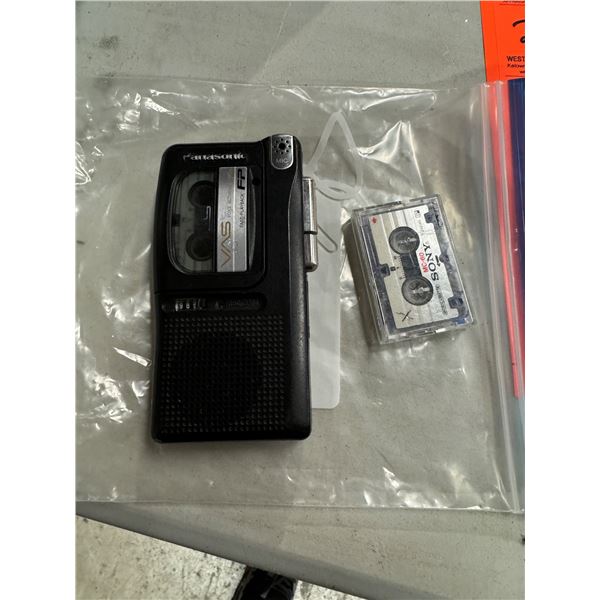 Panasonic recorder, voice activated system