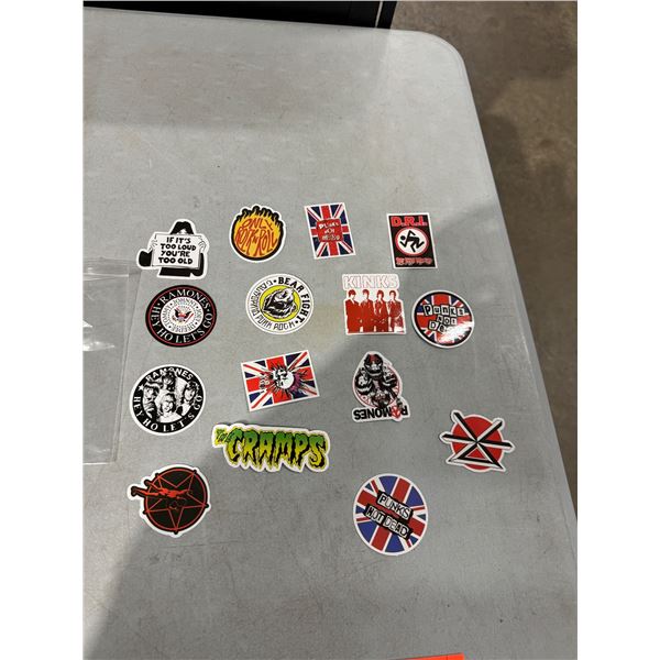Band stickers