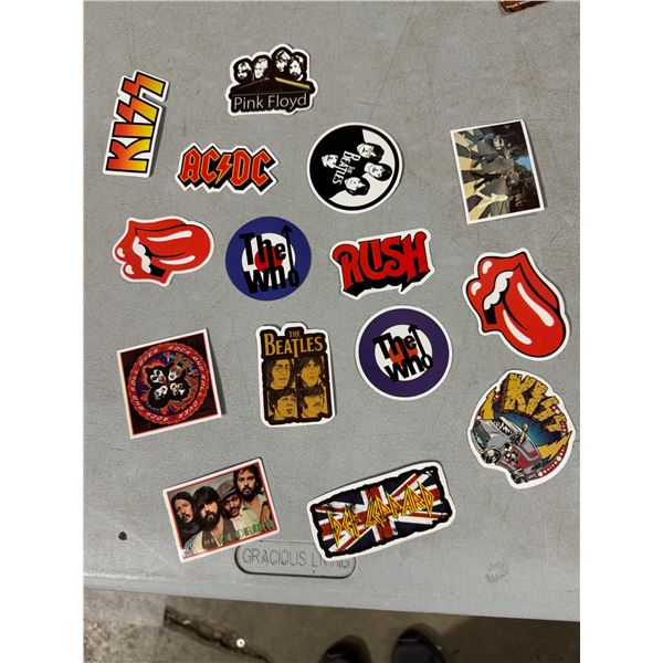 Band stickers