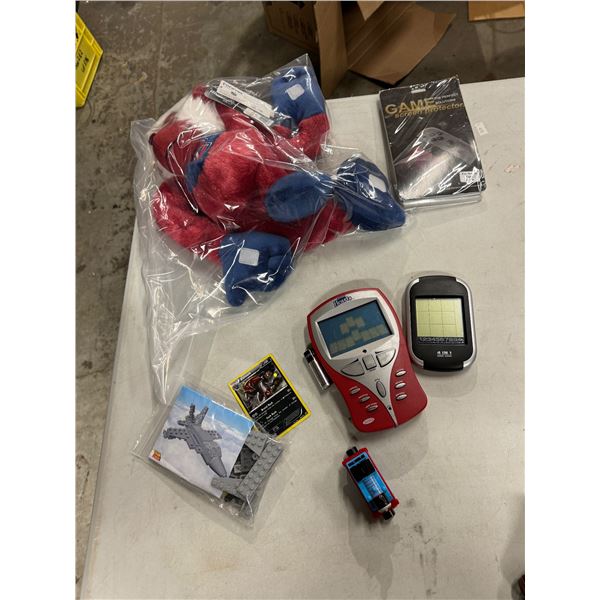 Assorted toys and games and