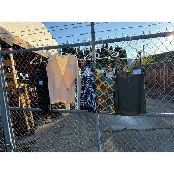 Maxi dress, sweater and tank tops medium