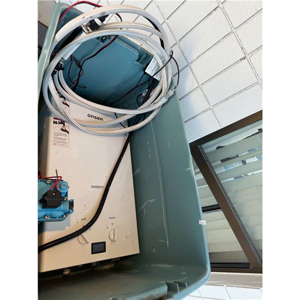 Hot water on demand tank