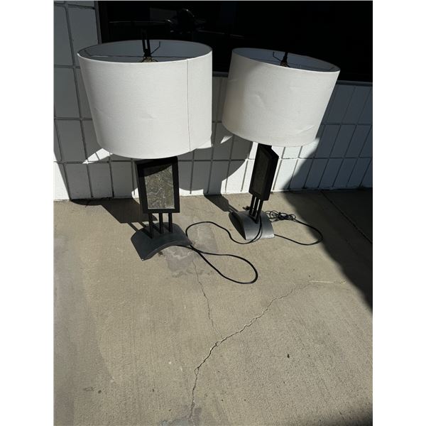 pair of lamps