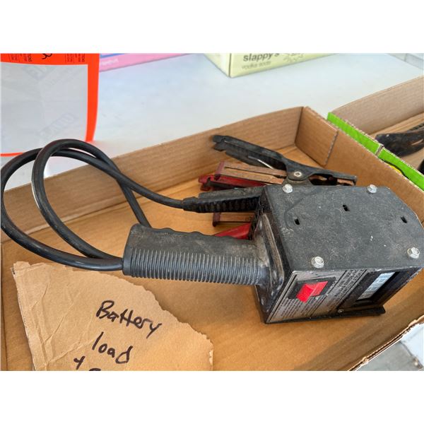 Battery loading system tester