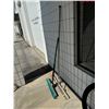 Image 1 : Concrete rake and broom