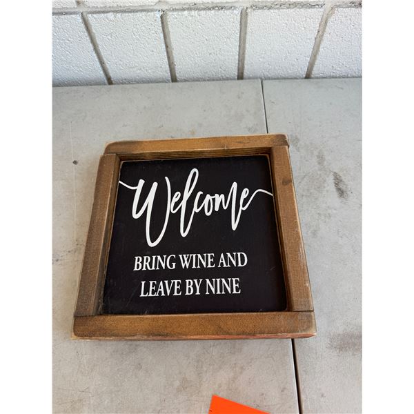 Decor sign