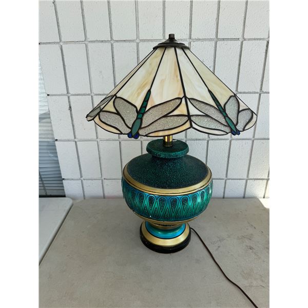 Lamp with beautiful shade