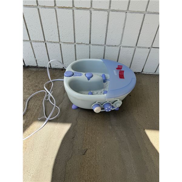 Homedics foot bath