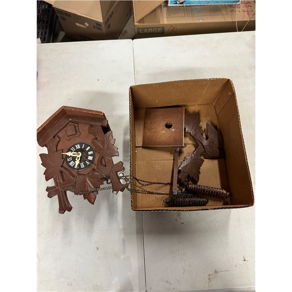 Cuckoo clock needs repair