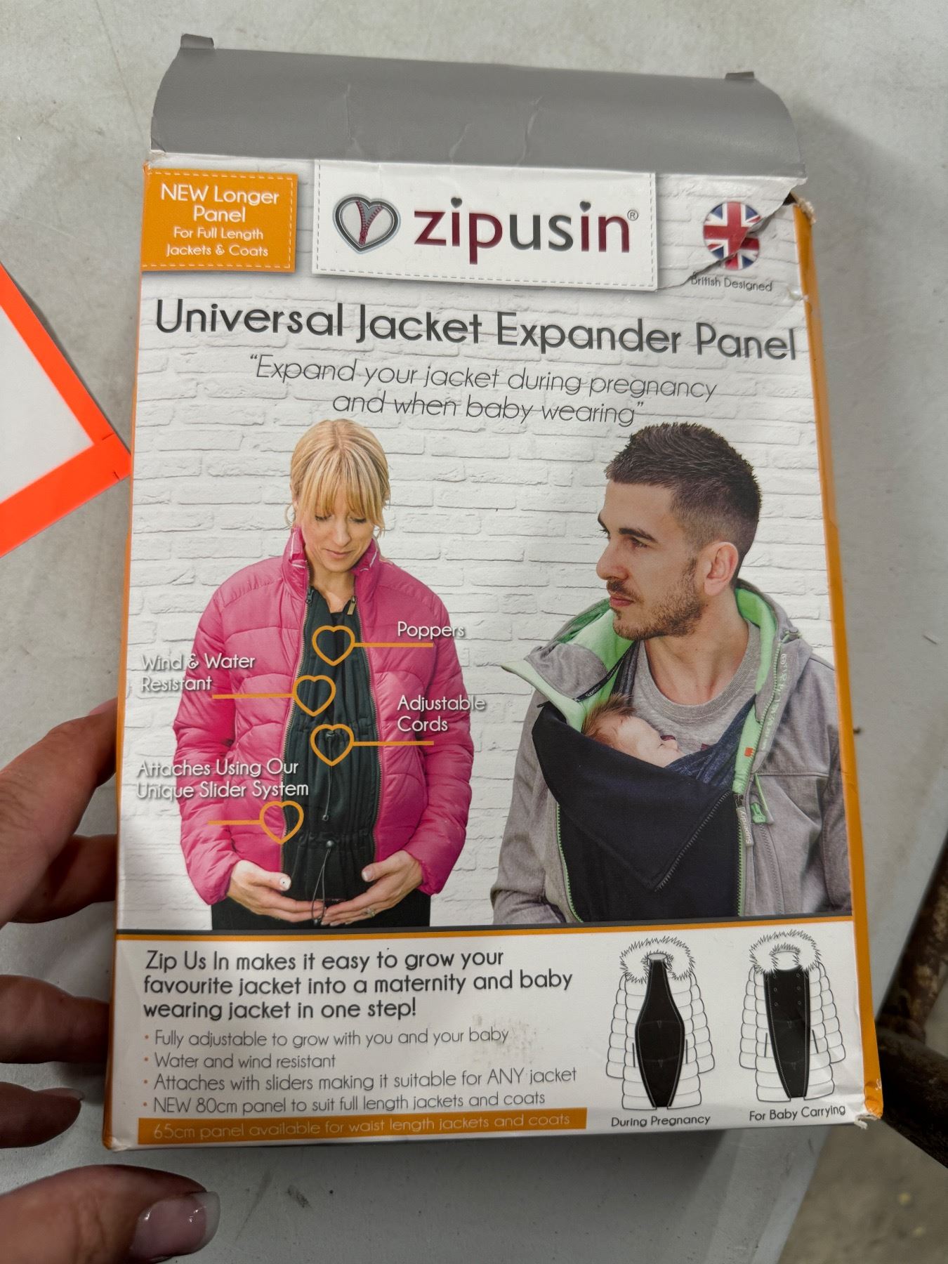 Jacket Expander Universal jacket expander panel