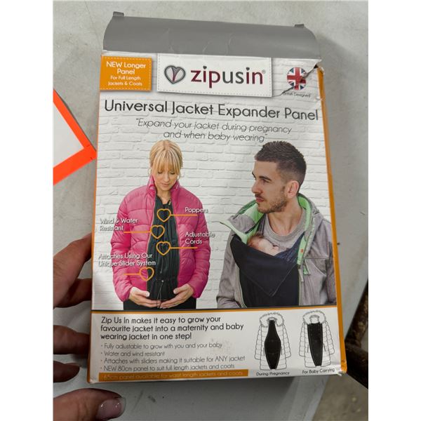 Universal jacket expander panel