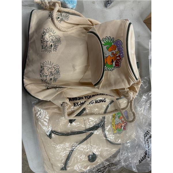 2 kids backpacks with activities inside new