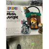 Image 1 : Educational, plush jungle animals