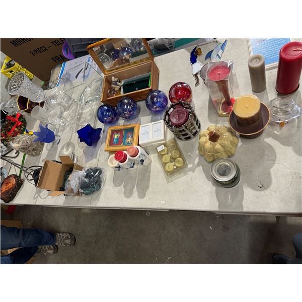 Miscellaneous home decor, etc.