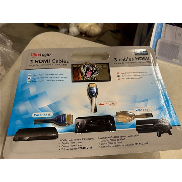 HDMI cables (2)