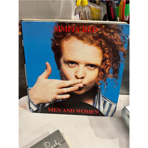 Simply red men and women record