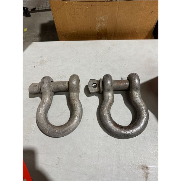 Large shackle rings 1 1/4