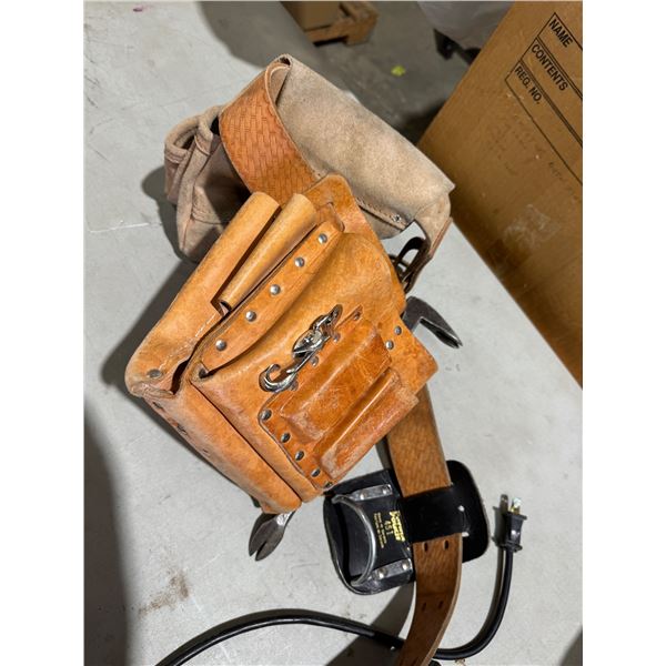 Klein toolbelt and contents